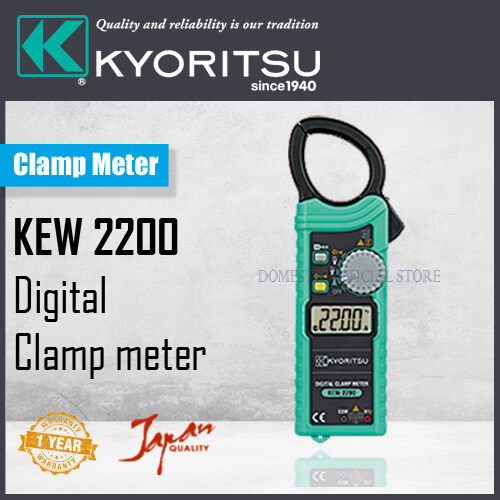 Kyoritsu KEW 2200 AC Digital Clamp Meters Lazada
