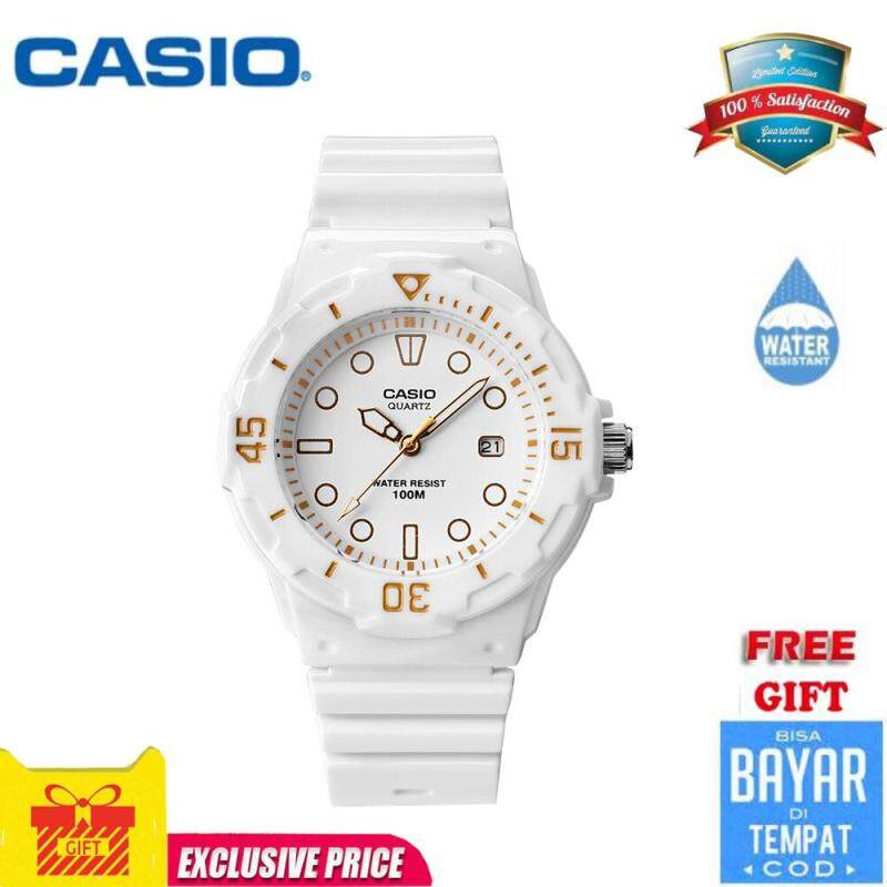 Casio Analog Womens White Resin Strap Watch LRW-200H-7E2 Malaysia