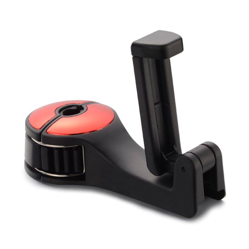 Multi-Function Car Back Seat Hanging Hook Car Storage Hook Mobile Phone Rear Seat Phone Bracket Holder Stand