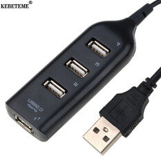 KEBETEME Bộ Chuyển Đổi USB 4 Cổng Tốc Độ Cao Hub Mini USB 2.0 Đa Thông Minh Bộ Chia Mở Rộng Dành Cho Máy Tính Xách Tay Máy Tính Xách Tay Dành Cho Ổ Cứng Di Động Dành Cho Windows Vista XP 2000 98 FE06