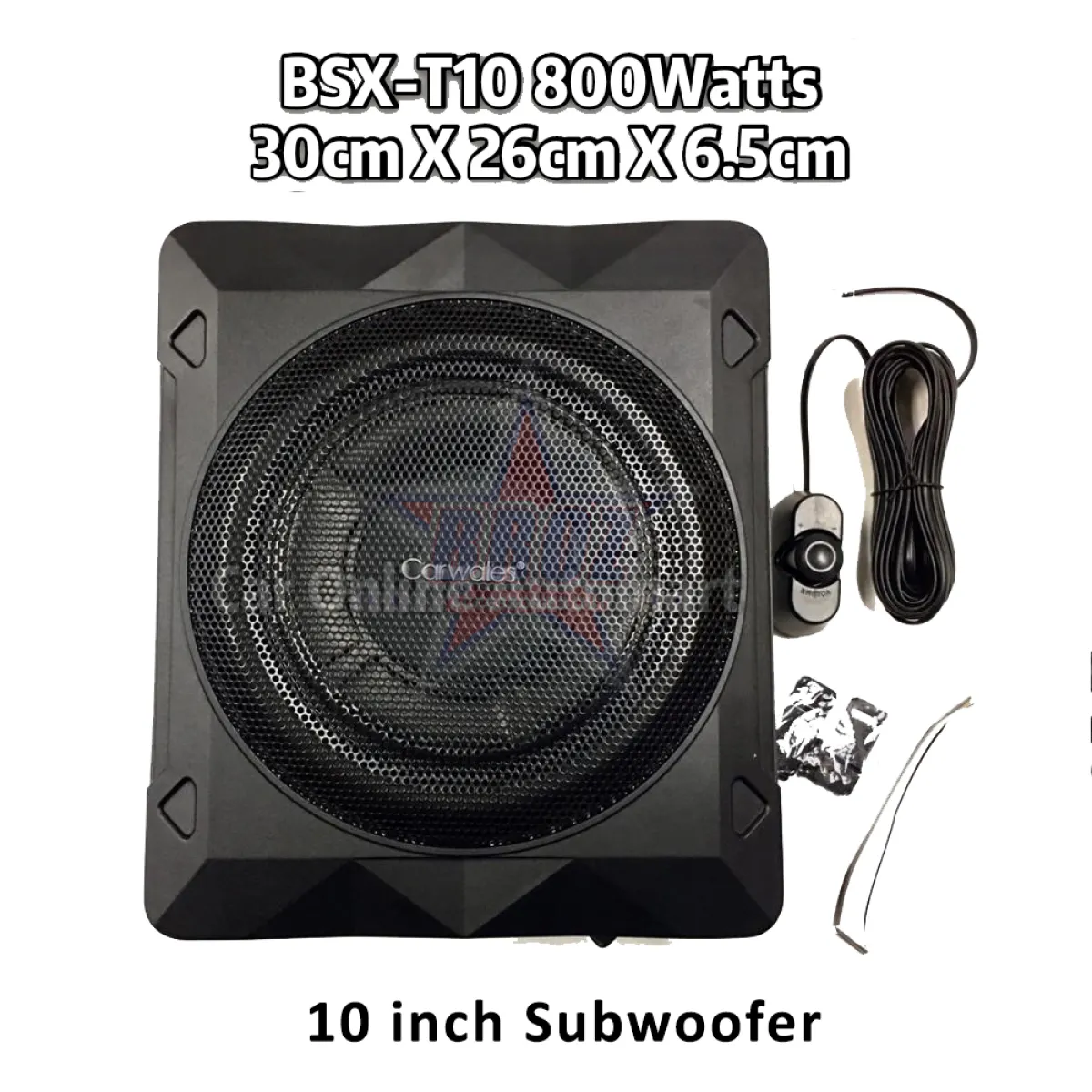 low profile powered subwoofer