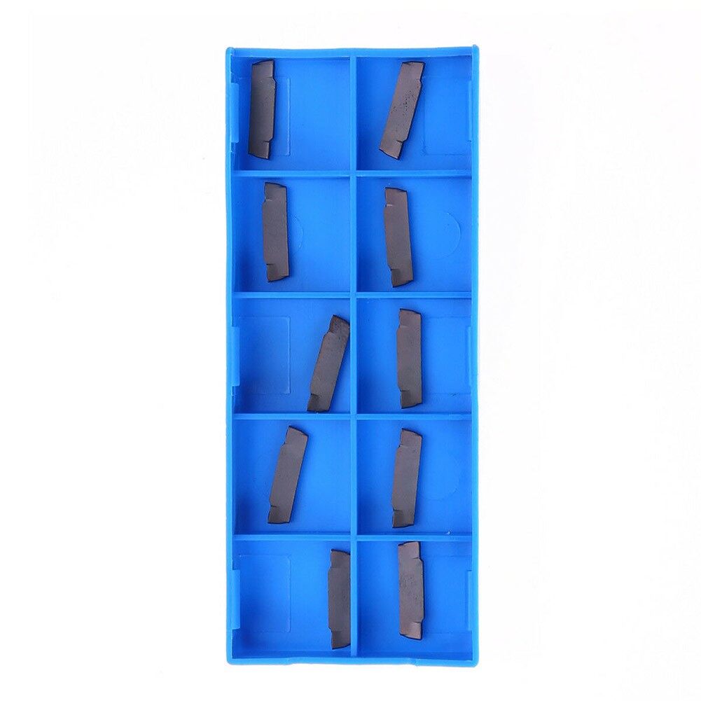 10x MGMN200-G LDA Carbide Inserts Blade For Grooving Cutting Lathe Tool 16*4*2mm