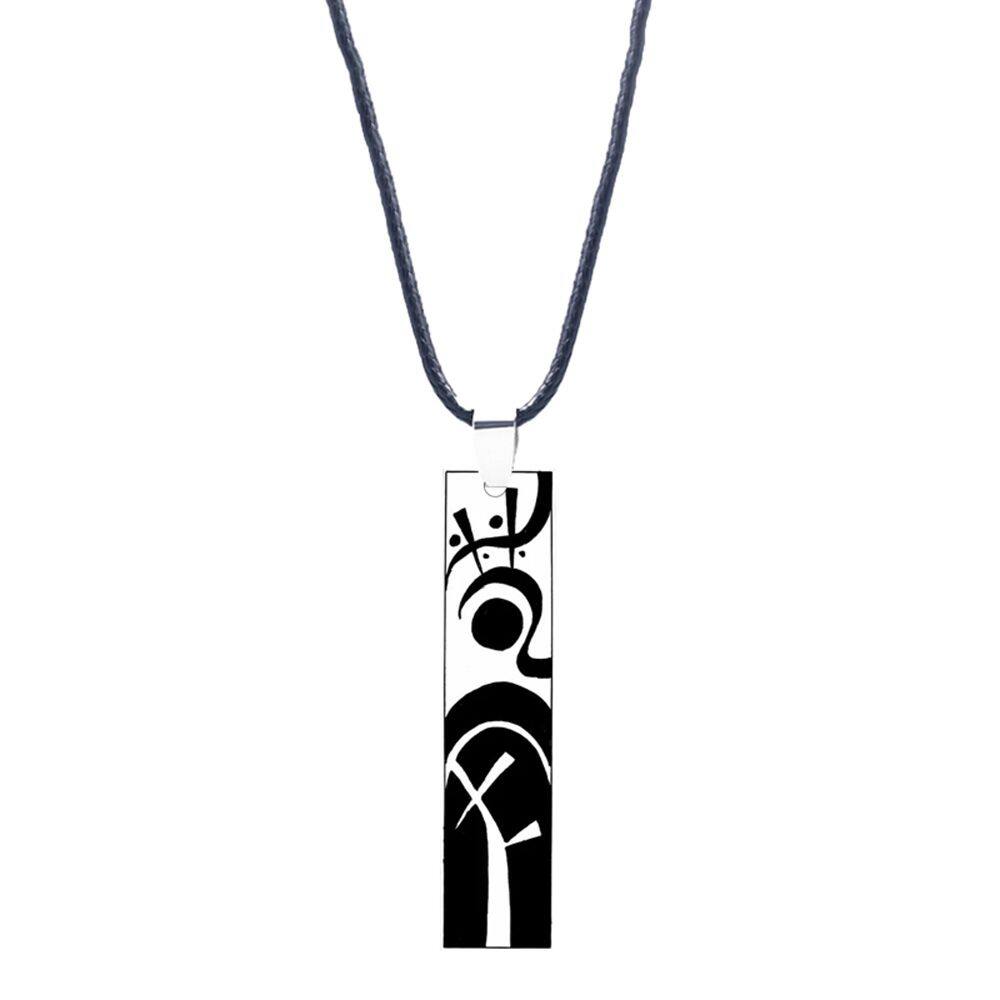 TVKTVT168 Phụ kiện nhân vật Hợp thời trang dây chuyền Tính cách Dây da Đối với phụ nữ Đồ trang sức đeo cổ Tokyo Revengers Vòng cổ Anime Máy cắt xương đòn