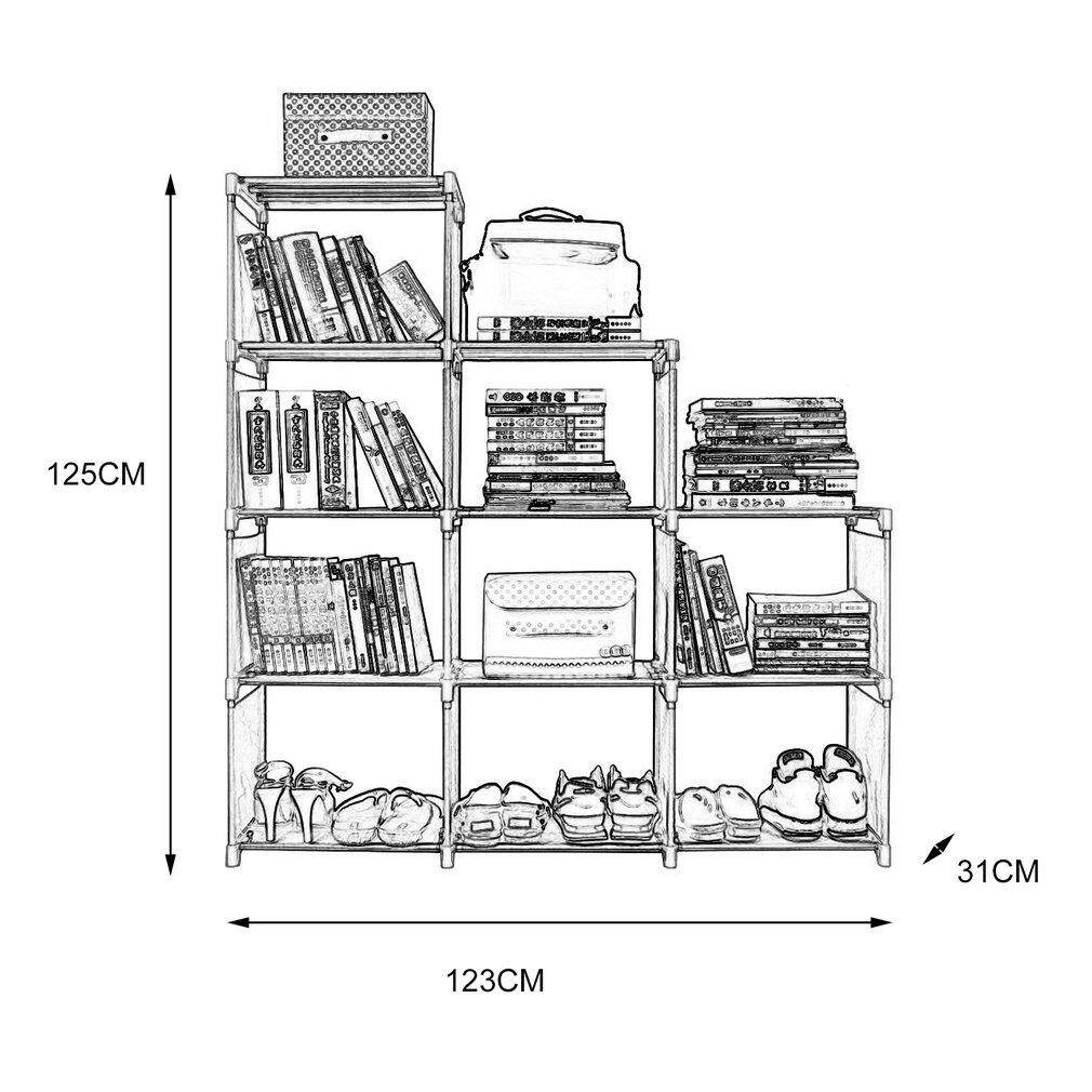 UINN TỰ LÀM Tủ Tủ Sách Văn Phòng Nhà Tổ Chức Kệ Sách Gấp Kệ xếp để đồ