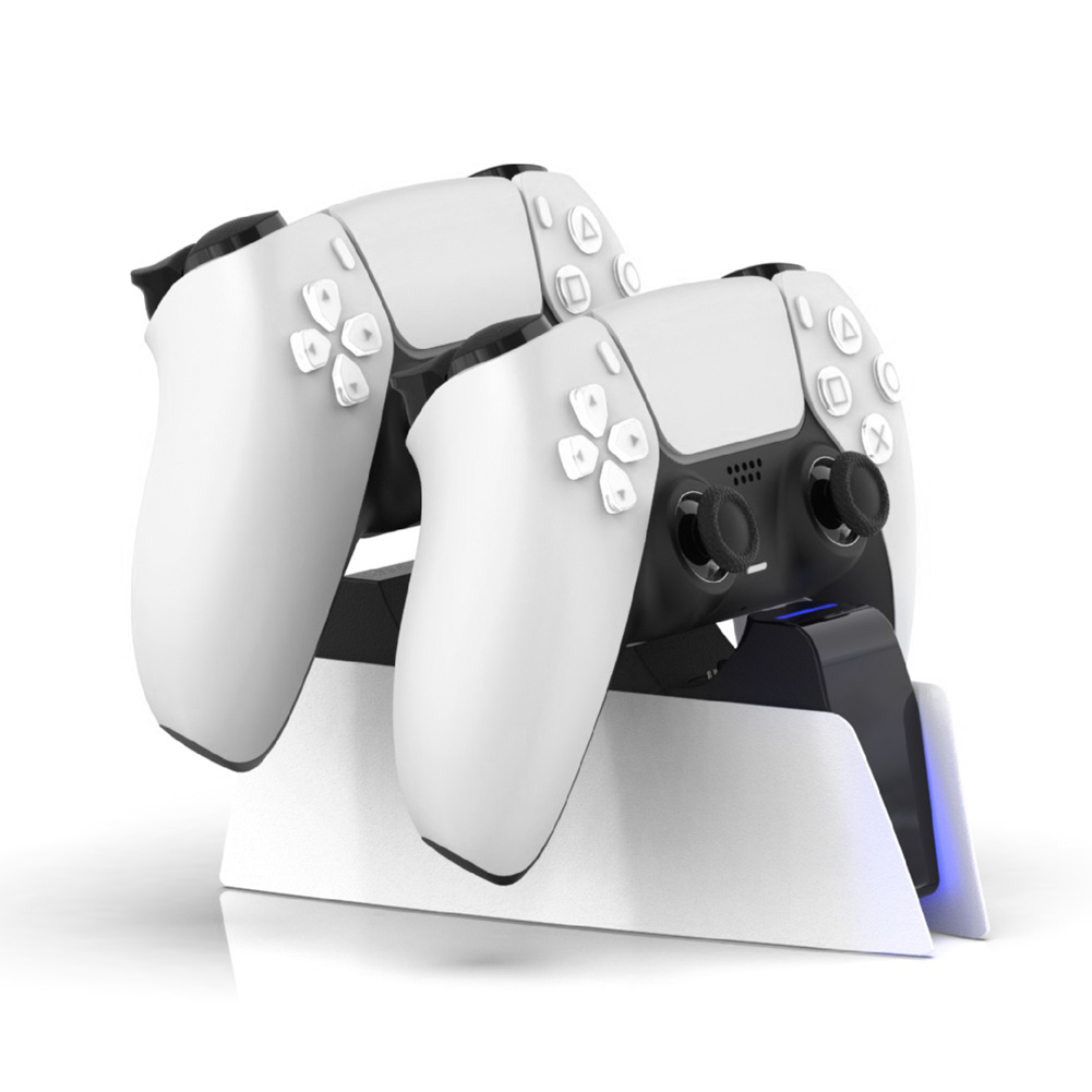 USB Type-C Dual Charging Cradle Wireless Controller Station for Sony PS5