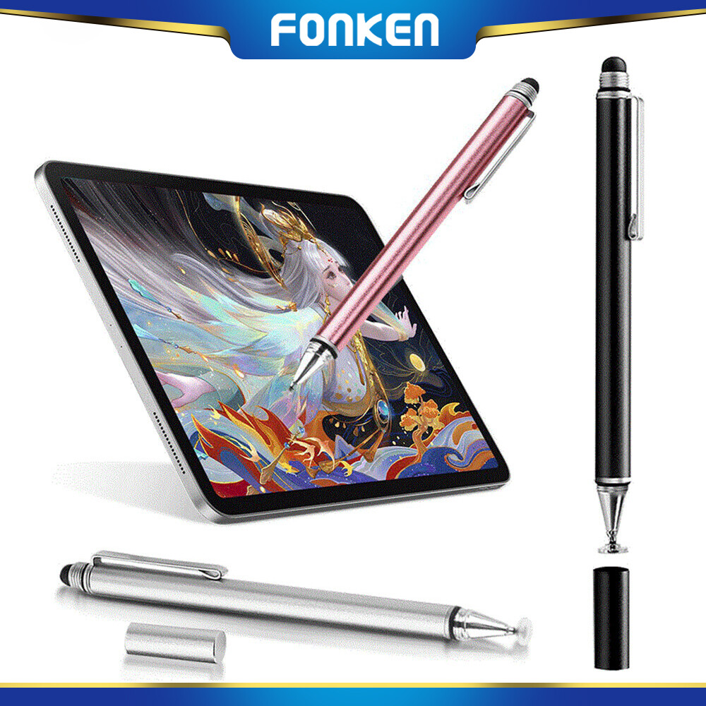 FONKEN Bút Cảm Ứng Đa Năng 2 Trong 1 Bút Máy Vi Tính Màn Hình Cảm Ứng, Cho Android iPhone Bút Vẽ