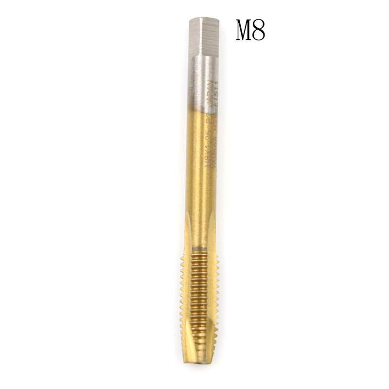 Evan m2/m2.5/m3/m3.5/m4/m5/m6/m8 hss metric straight flute thread screw tap plug tap
