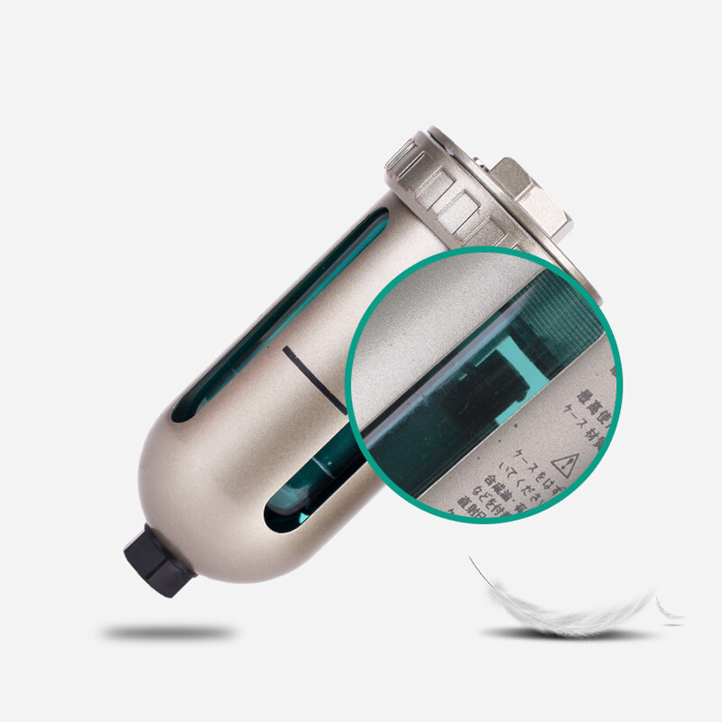 CNZG Auto Hair Drain Filter Compressor Water Moisture Trap Separator Regulator 1/2 Automatic Ad402-04 1/2''