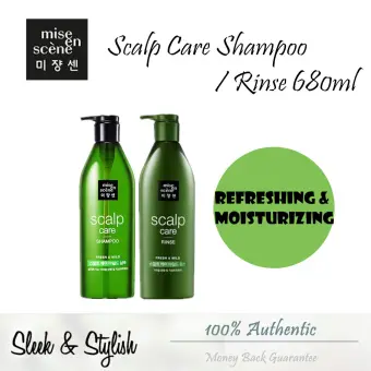 Mise En Scene Oily Scalp Hair Care Shampoo Rinse Fresh Mild