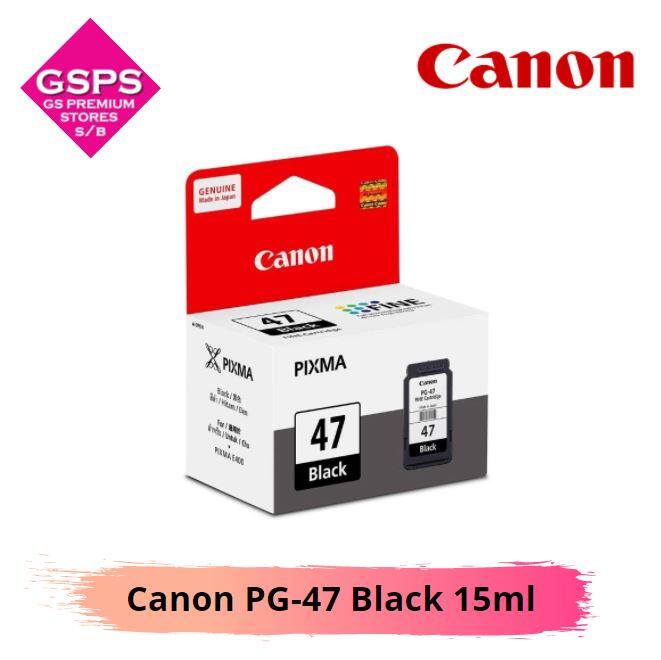 Canon Pg 47 Black Cl 57 Cl 57s Color Ink Cartridge Lazada