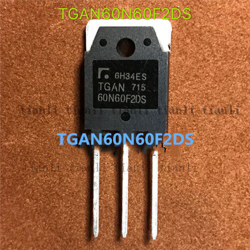2pcs TGAN60N60F2DS TO-3P TGAN60N60FD 60N60FD 60N60 TGAN 60N60F2DS TO3P ...