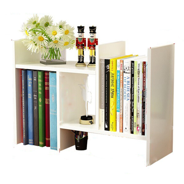 [HCM]KỆ SÁCH GỖ ĐỂ BÀN LẮP GHÉP MINI