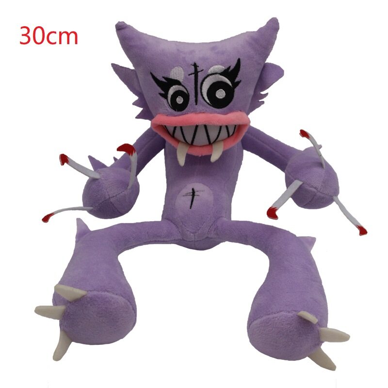 30-60cm New Big Spider Huggy Wuggy Mommy Long Legs Plush Toy Poppy Playtime  Caterpillar Dog Peluche Cartoon Stuffed Toy Children kids Gifts