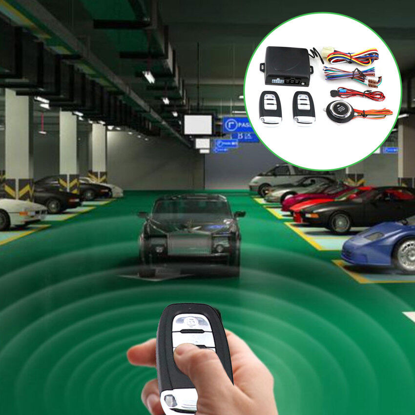 Universal Car Remote Start Stop Kit Control Open Alarm Engine Trunk Keyless Car Gnition