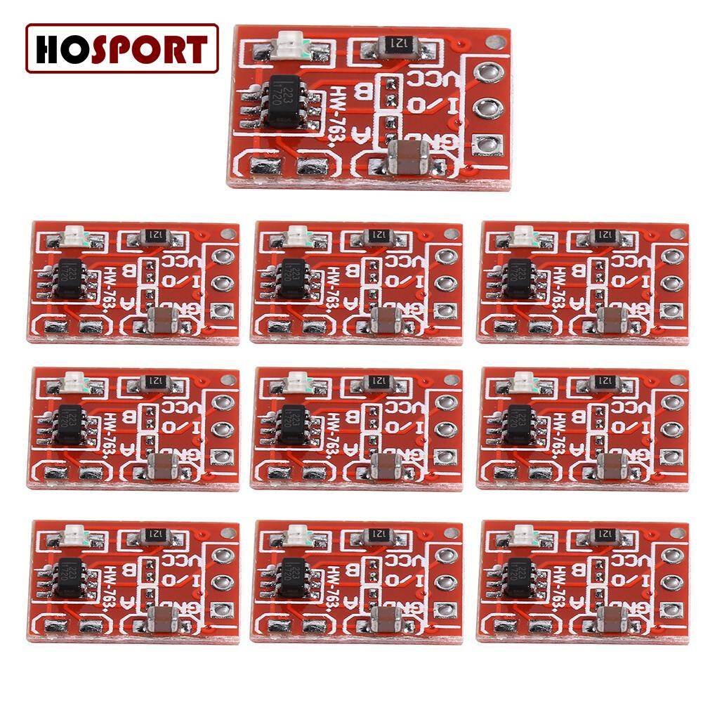 [HOSPORT] 10pcs TTP223 Touching Button Switch Module Self-Locking Capacitive Switch