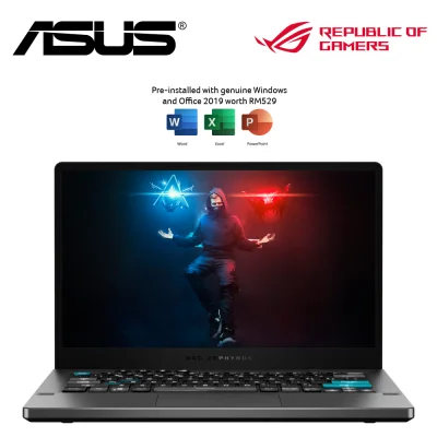 Asus Gaming Laptop ROG Zephyrus G14 AW SE GA401Q-ECK2081TS 14'' QHD Grey ( Ryzen 9 5900HS, 16GB, 1TB SSD, RTX 3050Ti )