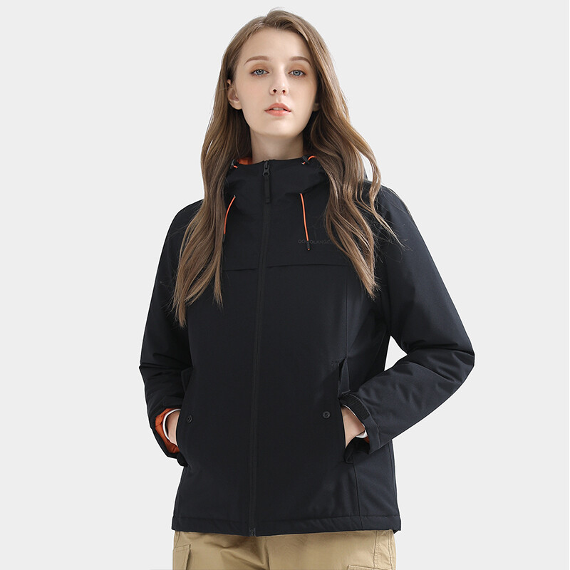 Camel women's fall and winter cotton jacket waterproof and windproof jacket