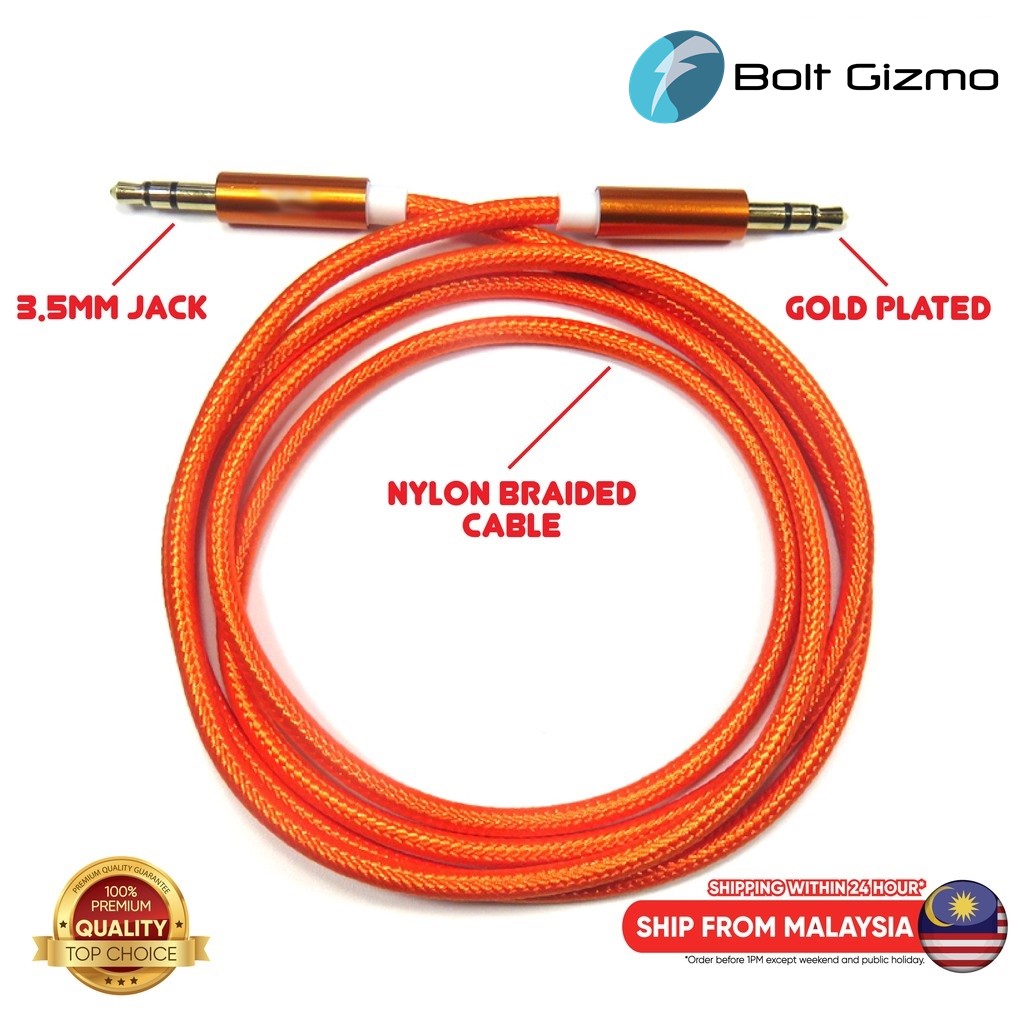 3.5mm Male Audio Cable Jack with Line 