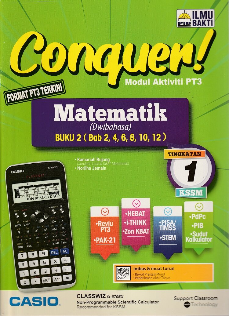 Shop Conquer Matematik Tingkatan 2 Online May 2022 Lazada Com My