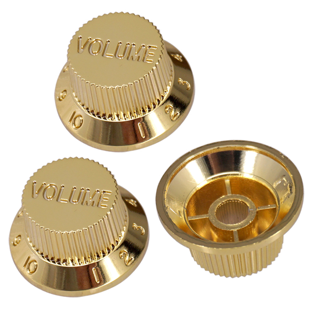 [okoogee]Electric Guitar Tone Volume Control Knobs 1 Volume/ 2 Tone Kit for ST/SQ Electric Guitar