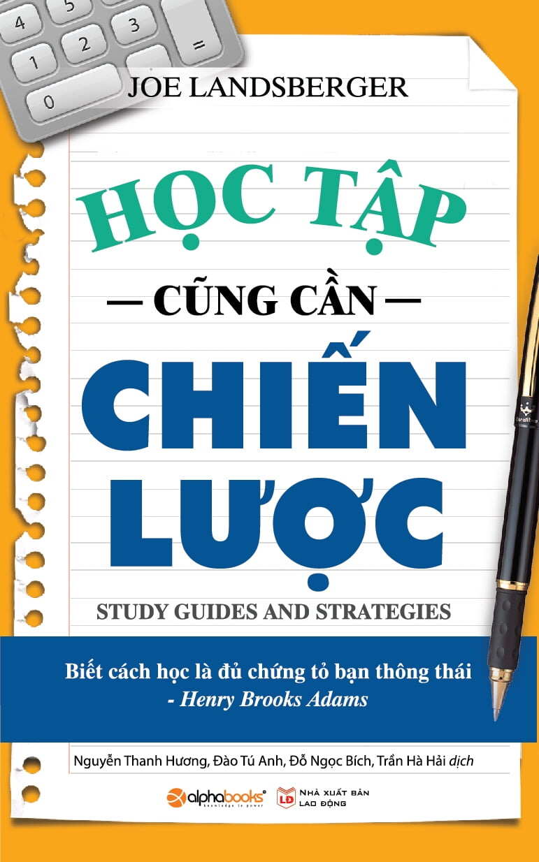 Fahasa - Học Tập Cũng Cần Chiến Lược (Tái Bản 2018)