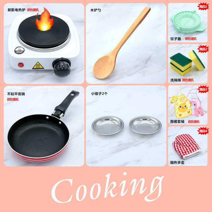 children's real cooking set