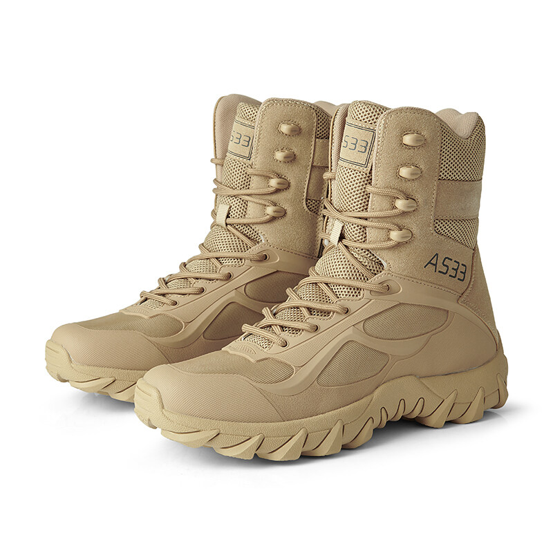 Sand combat boots deals