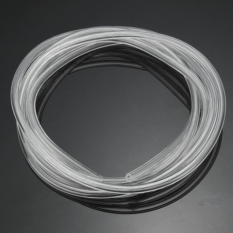 BOKALI 1PCS 2M 3*6MM Smooth Petrol Fuel Tube Diesel Oil Line Soft Pipeline Hose Gas Pipe Transparent