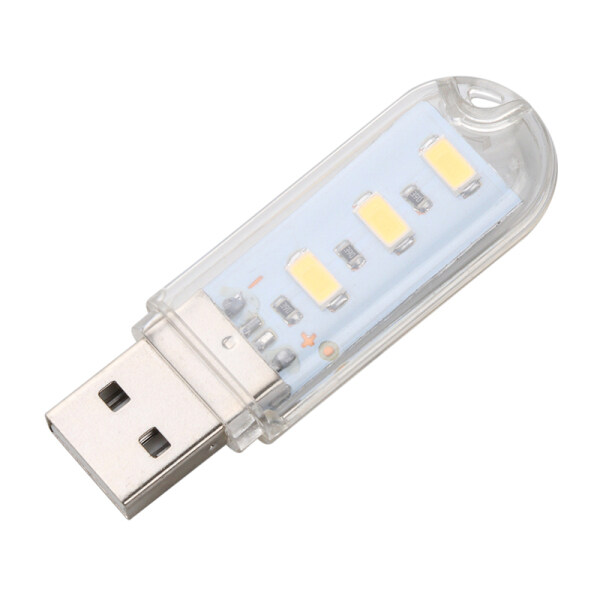 Bảng giá 4 Cái Đèn LED USB 8 Đèn LED 3 Đèn LED 5V USB Đèn Đọc Sách Để Bàn Bóng Đèn Cắm Trại Ánh Sáng Trắng/Ấm Phong Vũ