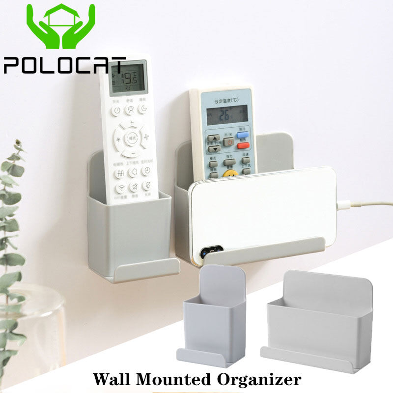 Polocat Wall Mounted Organizer Remote Control Storage Box Air Conditioner Storage Case