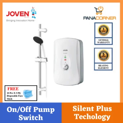 Joven SL30IP (NEW) Instant Shower Water Heater with INVERTER DC Silent Pump (Replacement Model For Joven 880P )
