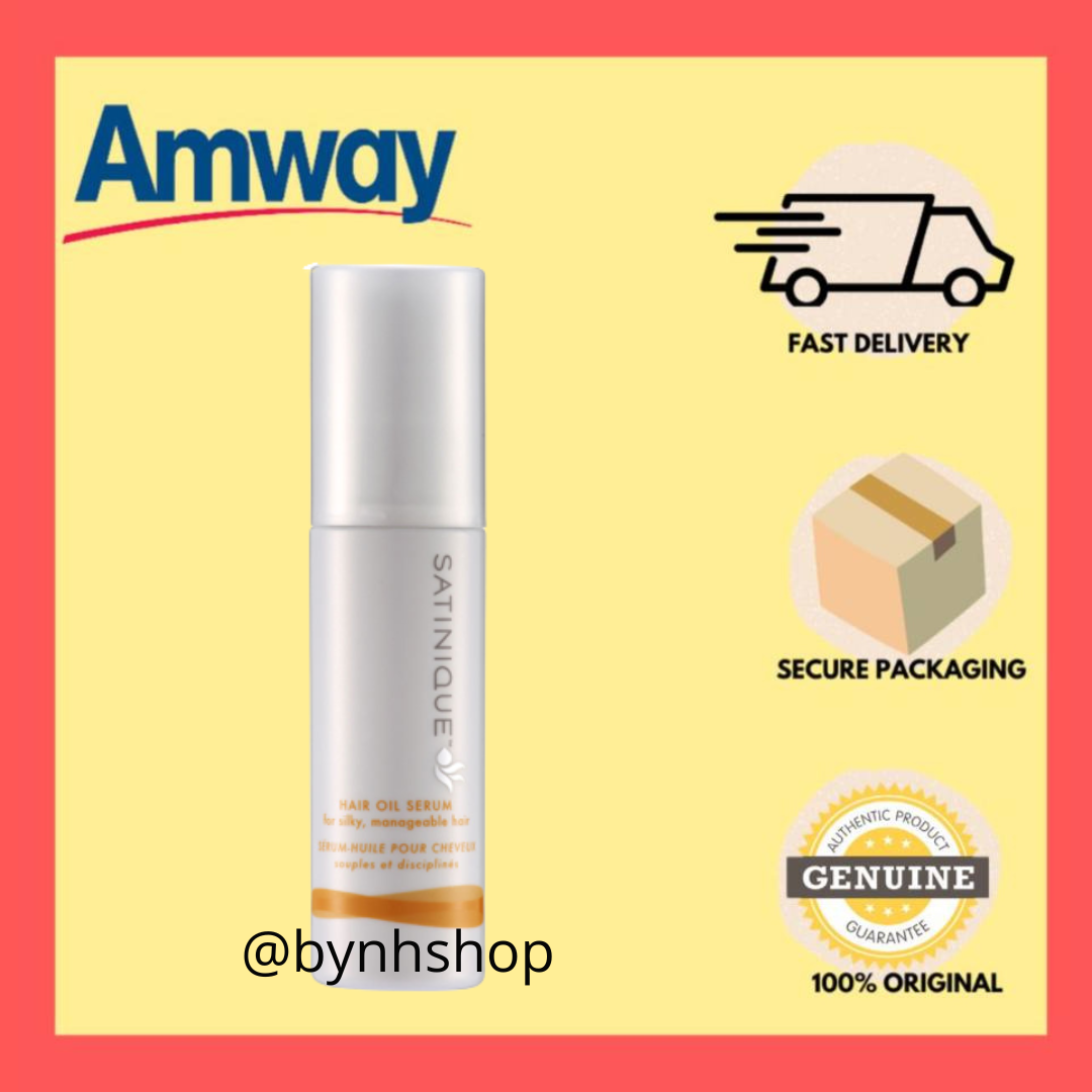 [READY STOCK] SATINIQUE Hair Oil Serum ORIGNAL AMWAY Lazada