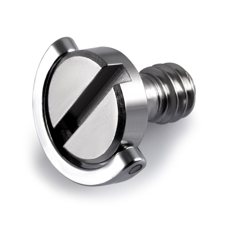 【New Arrival】 Metal 1/4" Mounting Screw D Ring/without Ring 10mm Shaft for Camera Tripod