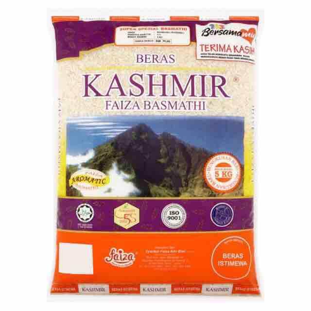 Kashmir Beras Faiza Basmathi Rice 10kg Lazada