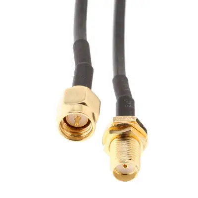 Fenteer Antenna Connector RP-SMA Extension Cable for WLAN WiFi Wireless Router