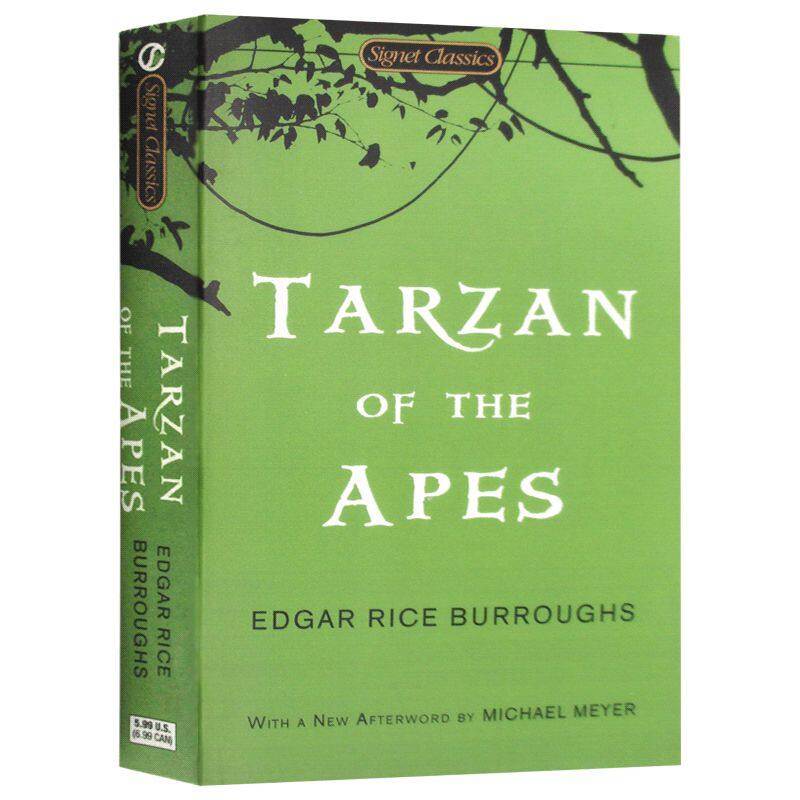 Tarzan Of The ApesภาษาอังกฤษOriginalลิงนิยายวิทยาศาสตร์รุ่นภาษาอังกฤษSignet Classicsหนังสือภาษาอังกฤษ