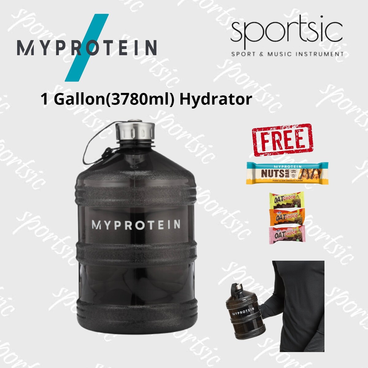 ❗MYPROTEIN Ready Stock❗ Half and Gallon Hydrator/gym/fitness - Main Image