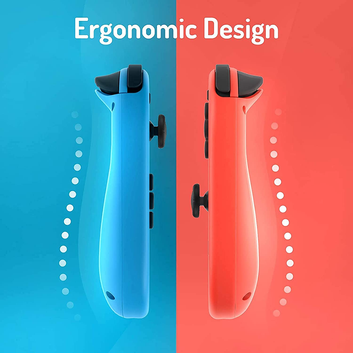 Bộ Điều Khiển Joy Con Thay Thế Cho Nintendo Switch, Bộ Điều Khiển Không Dây Công Tắc L/R, Bộ Điều Khiển Từ Xa Tay Cầm Chơi Game Cho Nintendo Switch Console