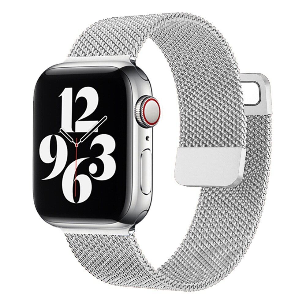 Strap For apple Watch ultra 49 45mm 40mm 38mm 42mm 41 44mm Accessories Magnetic Loop Metal watchband for iWatch series ultra  9 8 7 se