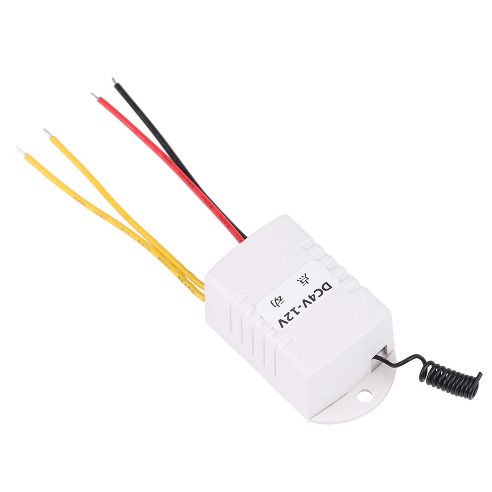 Wireless Relay Remote Control One Key Switch Receiver + Transmitter DC4V-12V Computer Host Wireless Boot Relay Remote Control