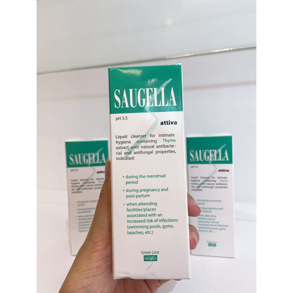 [HCM]Dung Dịch Vệ Sinh Phụ Nữ Saugella 100ml