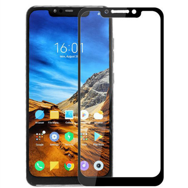 For Xiaomi Pocophone F1 Tempered Glass Screen Protector Film Full Cover