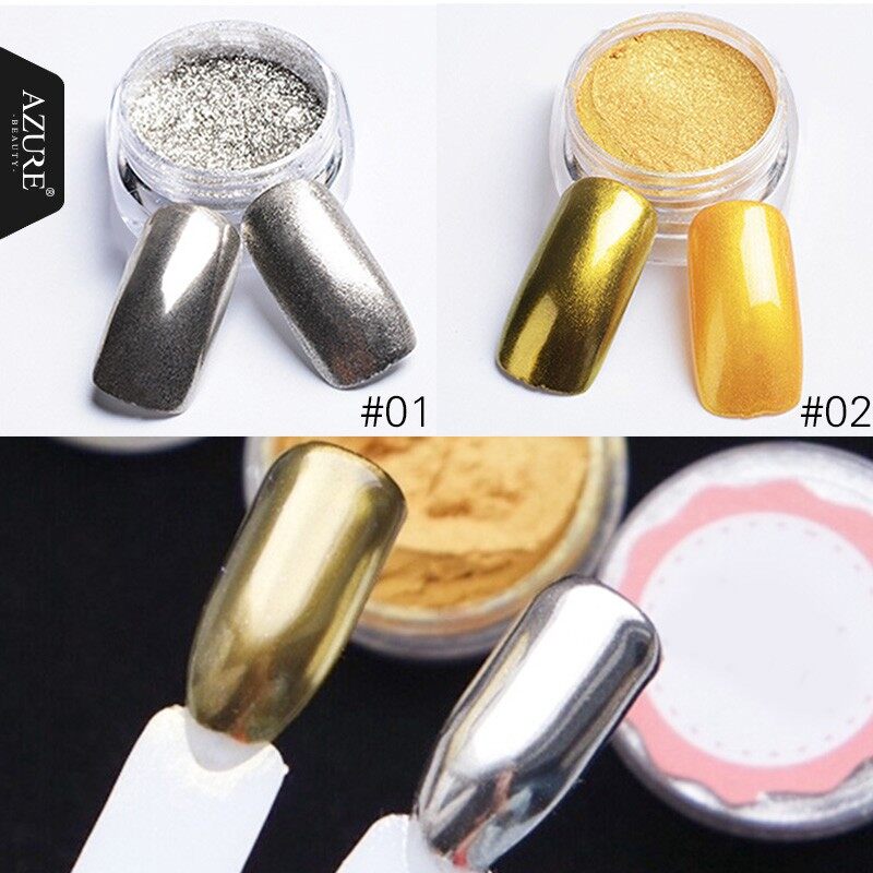 Modelones UV Gel Mirror Glitter Powders Nail Art Manicure Magic Chrome