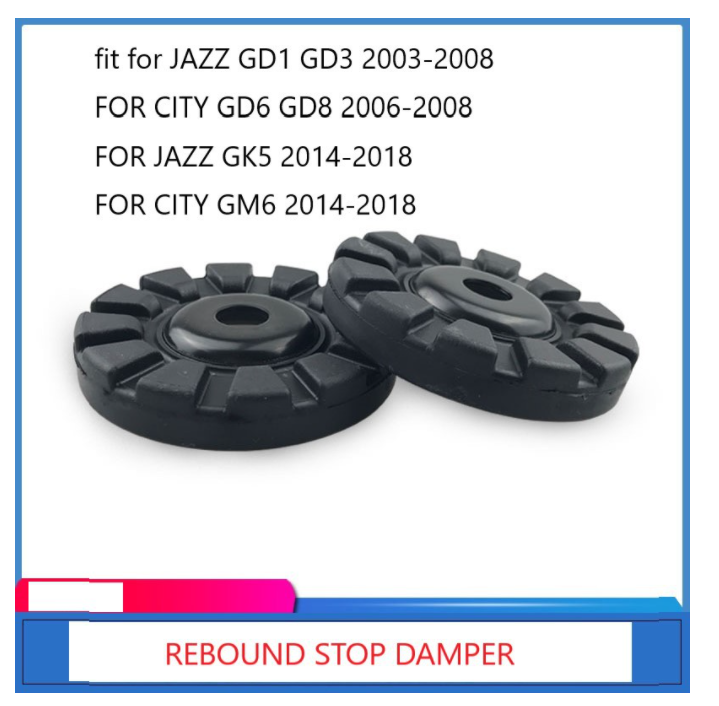 1PCS HONDA FIT CITY JAZZ SAA GD1 GD3 GD6 GD8 2003-2008 GK5 GM6 2014-2018  Shock absorption REBOUND STOP DAMPER