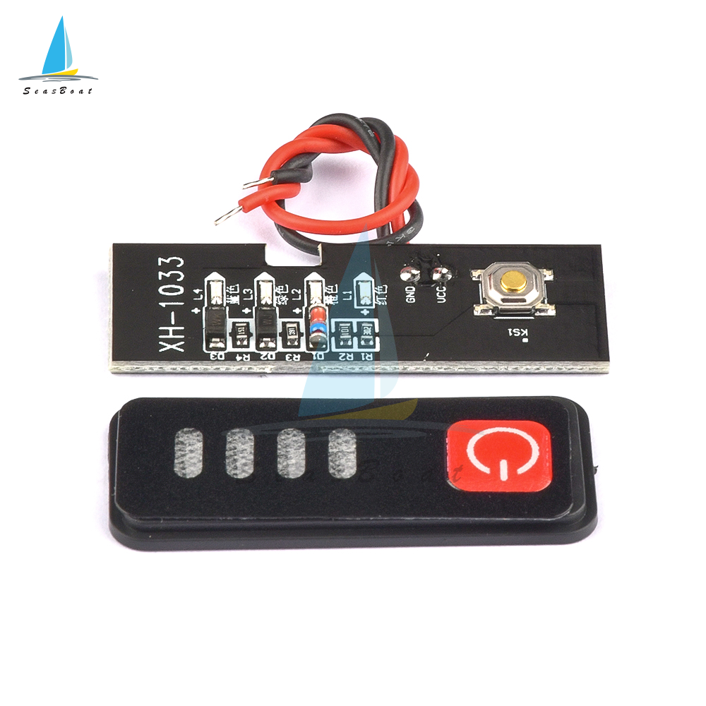 Seasboat 5S 18V 21V Battery Capacity Indicator Module with Power Display and Battery Shell Battery Level Indicator Tester LED Display for 5S