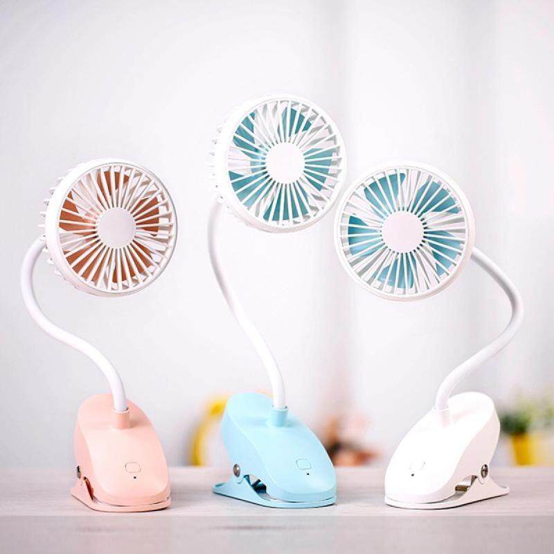 【JOYBUY】2000mAh Multifunction Rechargeable Portable Clip USB Charging Baby Stroller Fan Singapore