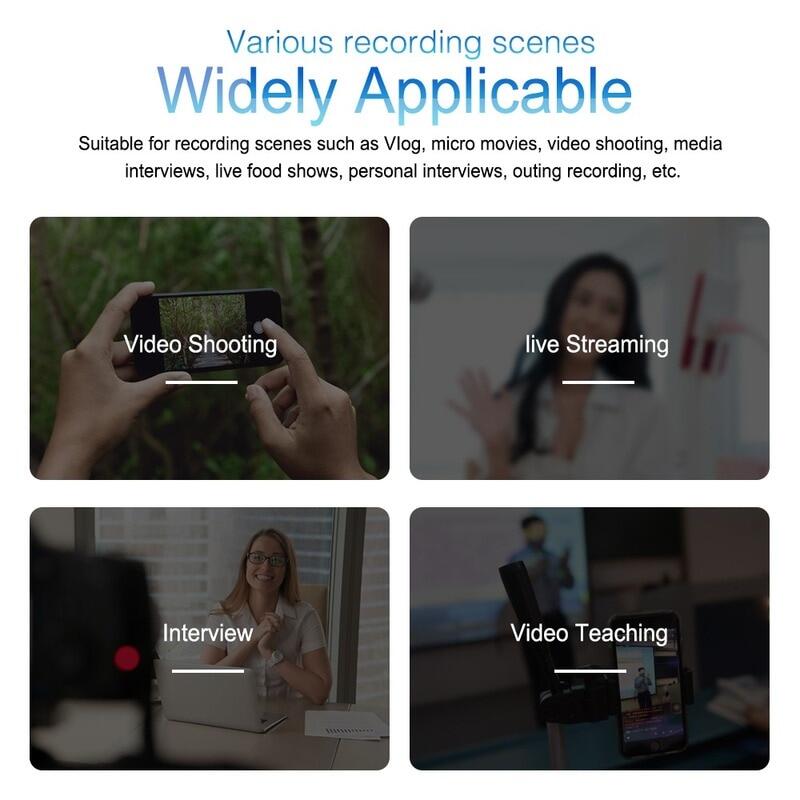 Micrô Cho iPhone Mini Đa Năng Lightning Type C 3.5Mm Microfone Cho Samsung Huawei Xiaomi Lavalier Clip-On Ghi Âm Giảm Tiếng Ồn Studio Bài Giảng Micro Bên Ngoài 1.5M Âm Thanh Cáp Sạc Hoạt Động Cho PC Máy Tính Notebook Máy Tính Xách Tay