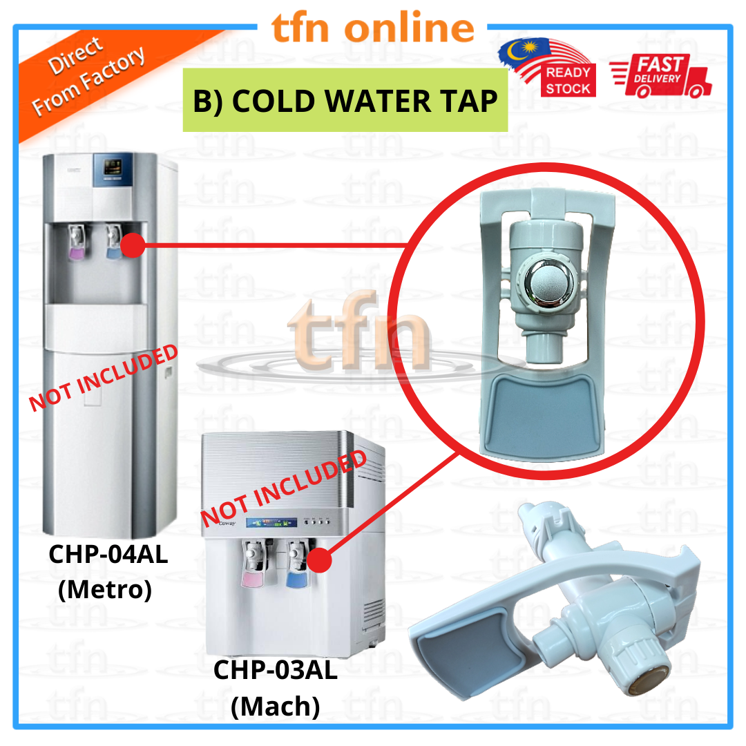 COWAY WATER TAP HOT & COLD CHP-04AL (Metro) AND CHP-03AL (Mach) | Lazada