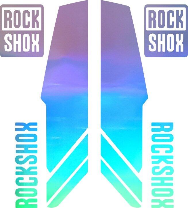 2018 REBA fork Stickers Rock Shox front fork Decals For bike bicycle cycle race