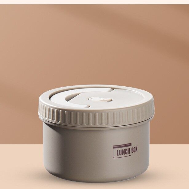 Lunch Box Thermal Food Container 316 Stainless Steel Double-Layer Portable Student Bento Box Microwave Safe for School Office Leakproof